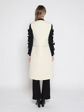 Load image into Gallery viewer, Quilted Sleeveless Long Vest
