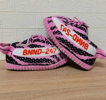 Load image into Gallery viewer, Basketball Slipper Winter Slippers Sneaker Slippers - # BOAA73410002
