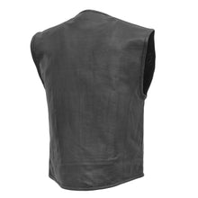 Load image into Gallery viewer, Raceway - Men's Motorcycle Perforated Leather Vest
