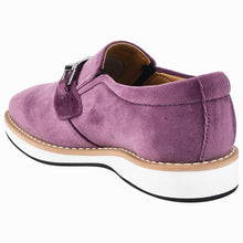 Load image into Gallery viewer, Rachel Kids Velvet Buckle semi casual Loafer
