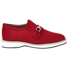Load image into Gallery viewer, Rachel Kids Velvet Buckle semi casual Loafer
