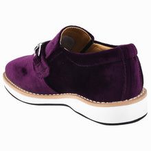 Load image into Gallery viewer, Rachel Kids Velvet Buckle semi casual Loafer
