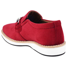 Load image into Gallery viewer, Rachel Kids Velvet Buckle semi casual Loafer
