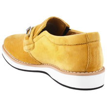 Load image into Gallery viewer, Rachel Kids Velvet Buckle semi casual Loafer
