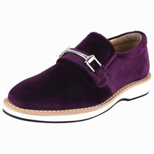 Load image into Gallery viewer, Rachel Kids Velvet Buckle semi casual Loafer

