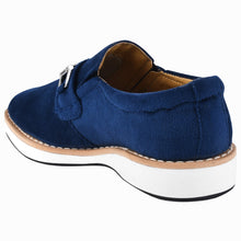 Load image into Gallery viewer, Rachel Kids Velvet Buckle semi casual Loafer
