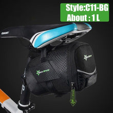 Load image into Gallery viewer, Rainproof Bicycle Bag Shock Proof Bike Bag For Reflective Large Capacity Seat Bike Bag Accessories Bag Seat Bag Bike Bag Under Seat Bicycle Bag Cycling Accessories Storage Pouch Bike For Mountain Road Bike
