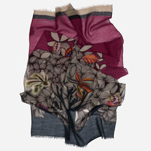 Load image into Gallery viewer, Bosco - Wool Scarf - Raspberry
