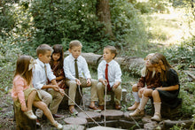 Load image into Gallery viewer, Tan Saddle Boys Tie
