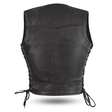 Load image into Gallery viewer, Raven Women's Motorcycle Leather Vest
