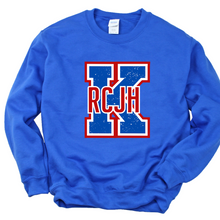 Load image into Gallery viewer, RCJH Varsity Letter Tee OR Sweatshirt
