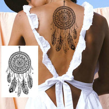 Load image into Gallery viewer, Realistic Tattoos Temporary Womens Flower Sticker Tattoos Waterproof Women Body Art Fake Legs Tattoo Stickers
