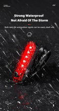 Load image into Gallery viewer, Rear Bike Tail Light USB Rechargeable Red Ultra Bright Taillights Fit On Bicycle Easy to Install for Cycling Safety
