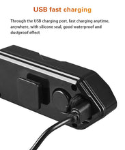Load image into Gallery viewer, Rear Lamp Smart Bike Wireless Remote Turn Signal Lights Bicycle LED Taillight Personal Bicycle LED Rechargeable USB Bicycle Tail Light Wireless Remote Control Back Bike Light For Night Riding Safety Warning Cycling Lights
