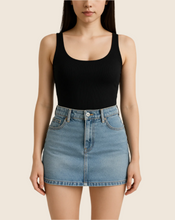 Load image into Gallery viewer, Rebel Denim Skirt
