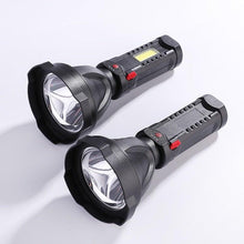 Load image into Gallery viewer, Rechargeable Adjustable USB LED Portable Rotary High Lumen Zoombale Super Strong Flashlight  Ultra-bright For Long-range  Outdoor  Camping Fishing Hiking Riding Walking Jogging Flashlight
