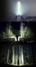 Load image into Gallery viewer, Rechargeable Handheld Flashlights Waterproof  3 Switch Mode Powerful High Lumens Spotlight Fashlight High Power Portable LED Waterproof Outdoor Long Lasting Spot Light Flashlight For Home &amp; Outdoor Use
