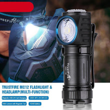 Load image into Gallery viewer, Rechargeable High Lumen Super Bright Powerful LED CREE XP-L HI  Flashlight Magnetic Water &amp; Impact Resistant Handheld Flashlights  For Outdoor Camping Hiking Riding
