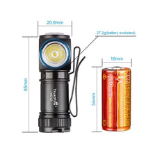 Load image into Gallery viewer, Rechargeable High Lumen Super Bright Powerful LED CREE XP-L HI  Flashlight Magnetic Water &amp; Impact Resistant Handheld Flashlights  For Outdoor Camping Hiking Riding
