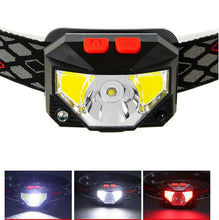 Load image into Gallery viewer, Rechargeable LED Powerfull Headlamp Flashlight USB Waterproof Headlamp Motion Body Sensor Headlight For Adults &amp; Kids Camping Flashlight Outdoors Camping Running Biking Fishing

