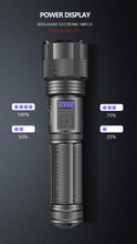 Load image into Gallery viewer, Rechargeable Tactical Flashlight USB LED High Quality Zoomable Torchlight High Lumen Super Bright Flashlight Waterproof Flashlight For Outdoor  Best Camping Hiking Riding Flashlight
