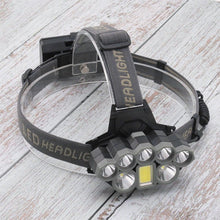 Load image into Gallery viewer, Rechargeable Ultra Bright Headlamp LED High Lumen   Headlamp USB Waterproof Flashlight Outdoor Camping 6 Modes Headlight For Outdoor Camping Cycling Running Fishing.
