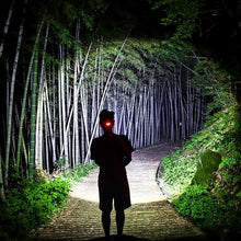 Load image into Gallery viewer, Rechargeable Usb Headlamp 500m Long Range Waterproof Headlight Lightweight Flashlight Hight Lumens Adjustable  Floodlight  For Outdoor Searchlight Hiking Camping Running Fishing Best Headlamps
