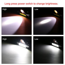Load image into Gallery viewer, Rechargeable Waterproof Powerful LED Headlamp Portable Mini Built-in 18650 Battery Flashlight For  Portable Head Lamp Flashlight, Outdoor Lightweight Durable Headlight For Outdoor Running Camping Reading Fishing  Walking Jogging Headlight
