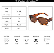 Load image into Gallery viewer, Rectangle Retro Sunglasses For  Women New  Oval Shape  Glasses For Women/Men New  Square Retro Eyeglasses For Women Luxury  Design Frames
