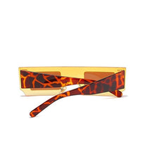 Load image into Gallery viewer, Rectangle Sunglasses for Women Retro Trendy Fashion Glasses Oval Lenses Narrow Thin Square Frame with UV400 Protection Decent Contrast Color Slice Box Style Glasses In Ocean Color  Sunglasses For Men &amp; Women
