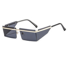 Load image into Gallery viewer, Rectangle Sunglasses Frameless Glasses Classic New Small Rimless Sunglasses For Women New Fashionable Square Sunglasses For Men New Eyewear Retro Rectangle Shape Glasses For Female In New Shades
