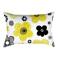 Load image into Gallery viewer, Rectangle Yellow Pillow Case Sofa Car Seat Cushion Cover Home Textile Modern Decorative Geometric Outdoor Pillow Cushion Covers Case For Couch Living Room Fashion Pillowcase 30x50CM
