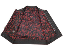 Load image into Gallery viewer, Upside Men's Club Style Leather Vest
