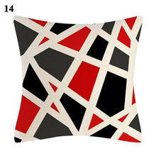 Load image into Gallery viewer, Red Abstract Cushion Cover Geometric Pillow Cases Sofa Decorative Modern Abstract Painting Pillow Case Beautiful Cushion Covers  Fashion Pillowcase Pillow Cover
