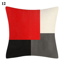 Load image into Gallery viewer, Red Abstract Cushion Cover Geometric Pillow Cases Sofa Decorative Modern Abstract Painting Pillow Case Beautiful Cushion Covers  Fashion Pillowcase Pillow Cover

