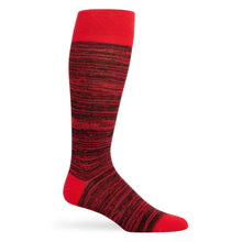 Load image into Gallery viewer, Red / Black Marl Dress Socks

