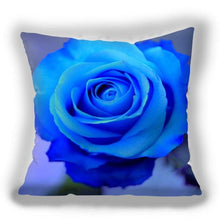 Load image into Gallery viewer, Red Flower Cushion Pillow Covers Love Pillow Covers Decorative Linen Square Couple Cushion Cases Home Decor Polyester Throw Pillow Case Super Soft Short Plush Cushion Cover Festive Home Decorative Cushions 45X45CM
