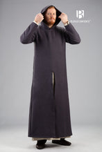 Load image into Gallery viewer, Hooded Long Tunic Renaud Grey
