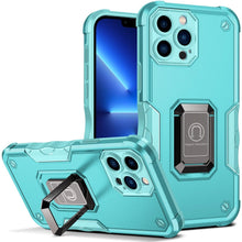 Load image into Gallery viewer, Red Shockproof Camera Protective Case For iPhone 14 Pro Max 13 Pro 12 Kickstand Holder Built-in Magnetic Smartphone Phone Cover
