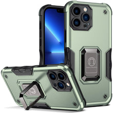 Load image into Gallery viewer, Red Shockproof Camera Protective Case For iPhone 14 Pro Max 13 Pro 12 Kickstand Holder Built-in Magnetic Smartphone Phone Cover
