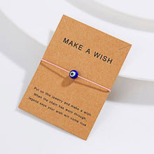 Load image into Gallery viewer, Red String Bracelets Simple Lightweight Bracelet Handmade Braided Rope Blue Eye Charm Jewelry For Women Children Handmade Braided Rope Matching Bracelet Adjustable Blue Eye Charm Bracelets For Men And Women
