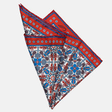 Load image into Gallery viewer, Nebbiolo - Silk Pocket Square - Red
