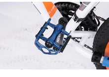 Load image into Gallery viewer, Reflective Setting On Both Sides All-aluminum Large Pedal Bicycle Universal Non-slip Pedal Riding Equipment Bike Pedals Mountain Road Bicycle Flat Pedal-Universal Lightweight Aluminum Alloy Platform Pedal For Travel Cycle-Cross The Road
