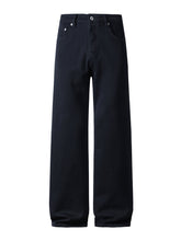 Load image into Gallery viewer, BLACK RELAXED DENIM [STRETCH]
