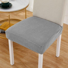 Load image into Gallery viewer, Removable Washable Anti-Dust Dinning Room Chair Seat Cushion Elastic Solid Printed Seat Cover For Chair Slipcovers For Dining Room Chair Protector Chair Cover Thick Stretch Chair Cover Removable Washable Dining Room Chair Protector Cover Seat Slipcover
