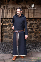 Load image into Gallery viewer, Hooded Long Tunic Renaud Black
