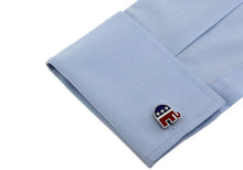 Load image into Gallery viewer, Republican GOP Elephant Cufflinks
