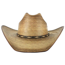 Load image into Gallery viewer, Resistol Jason Aldean Amarillo Sky - Mexican Palm Straw Cowboy Hat
