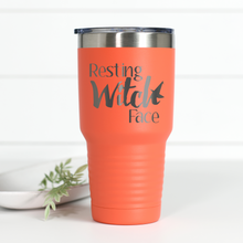 Load image into Gallery viewer, Resting Witch Face 30 oz Engraved Tumbler
