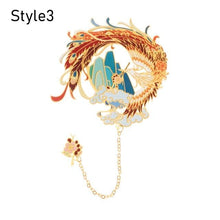 Load image into Gallery viewer, Retro Carving Brass Bookmark Tassel Pendant Book Clip Metal Pagination Mark Student Gift Stationery School Supply Metal Creative Bookmark Chinese Style Unique Vintage Series Gift For Reader Student
